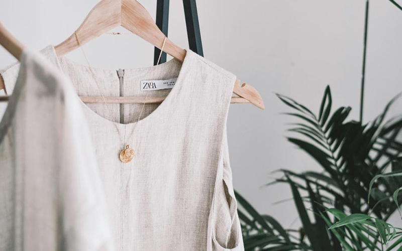 Shirt on a hanger