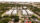 Aerial view of a building complex