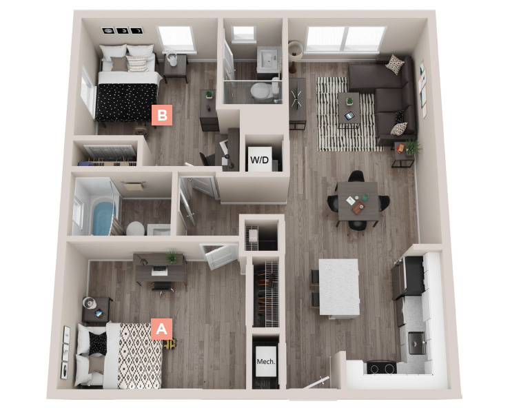 Bayside Floor plan