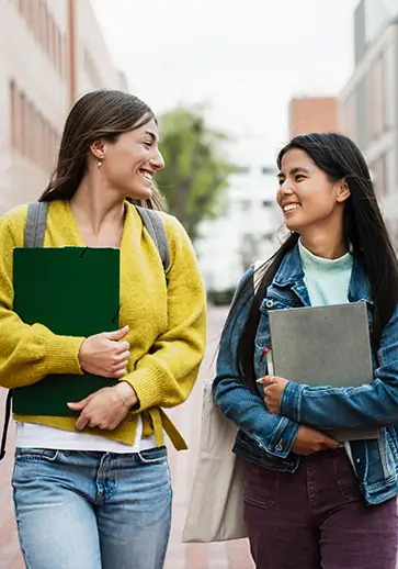 two young college students